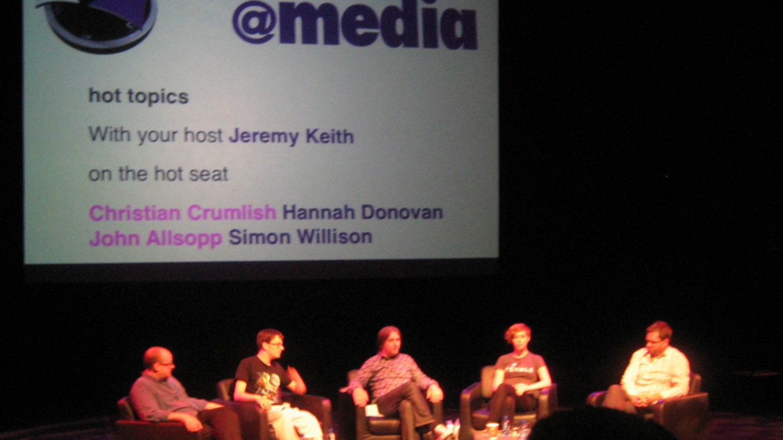 @media 2010 - Web-Konferenz in London: Webdirectons Panel © echonet communication
