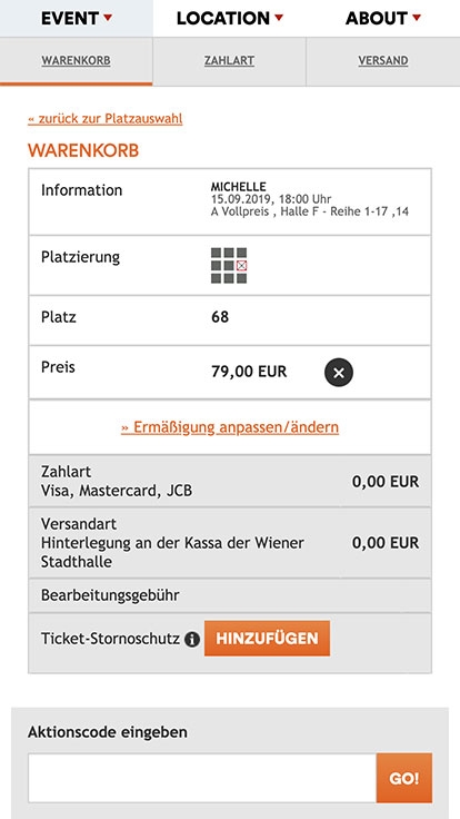 Wiener Stadthalle | stadthalle.com | 2015 (Phone Only 04) © echonet communication